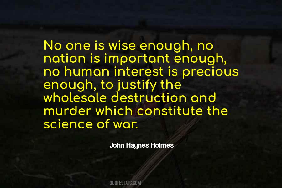 Wise Peace Quotes #1465635