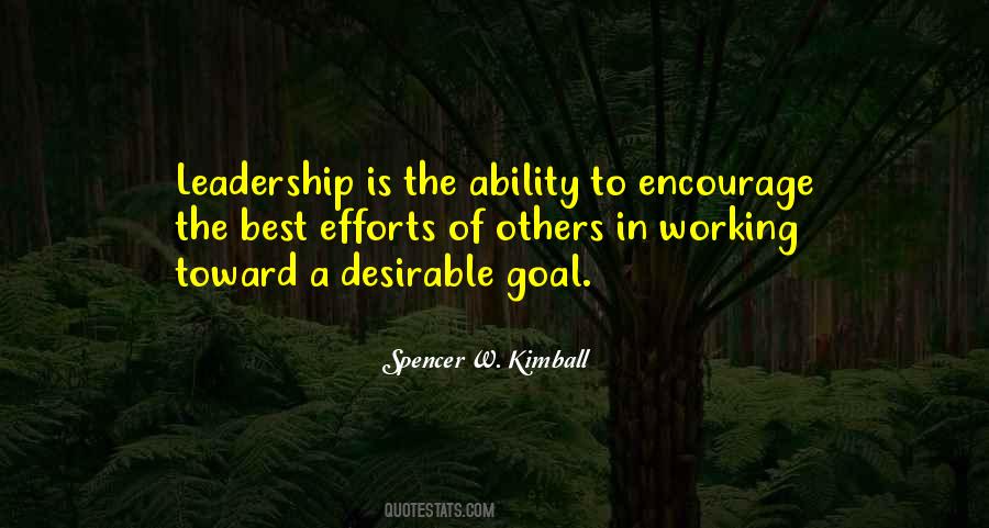 Encourage Leadership Quotes #527886