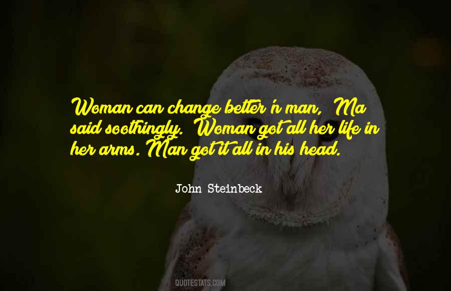 Change Woman Quotes #458071