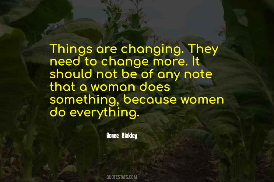 Change Woman Quotes #531951