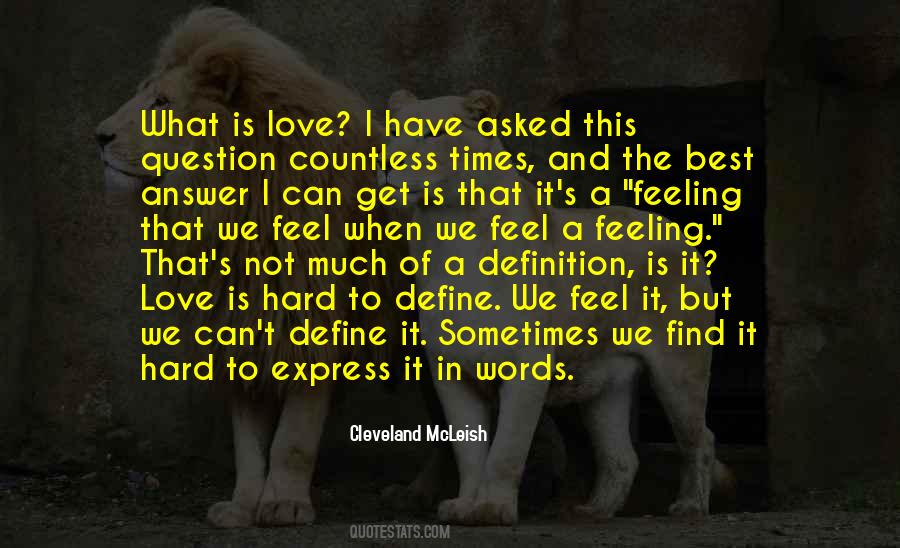 Quotes About The Definition Of Love #1654845