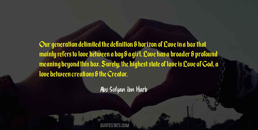 Quotes About The Definition Of Love #179429