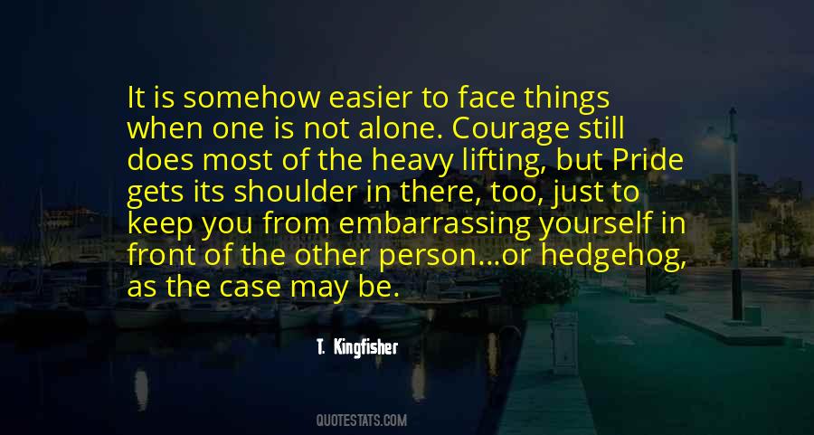 Quotes About Heavy Things #1762571