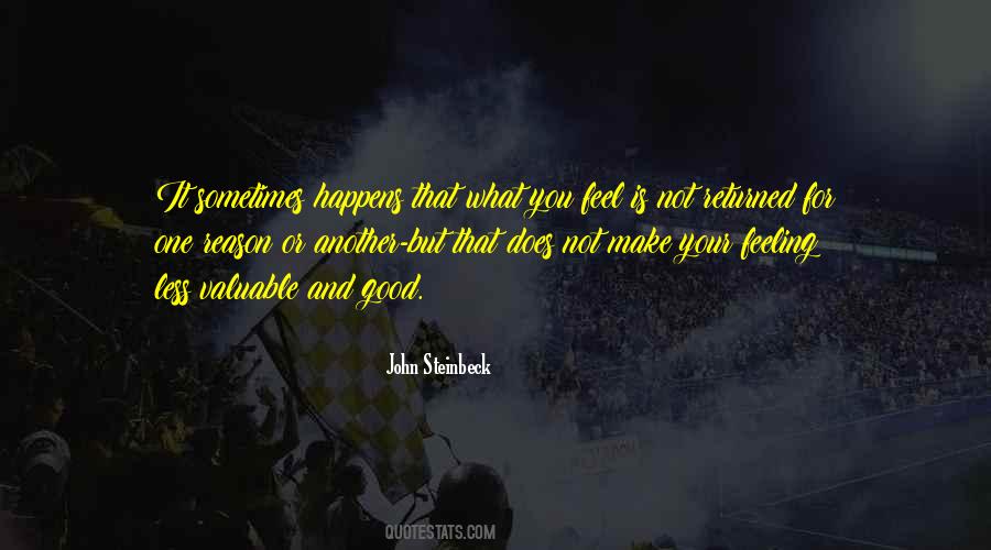 Feeling Less Quotes #10641