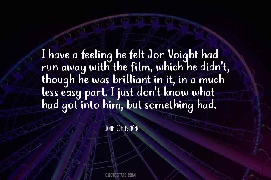 Feeling Less Quotes #310116