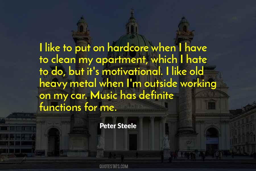 Quotes About Heavy Metal Music #1699893