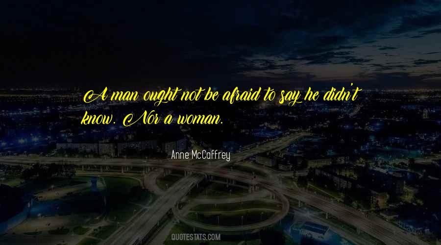 Man To Woman Quotes #114188