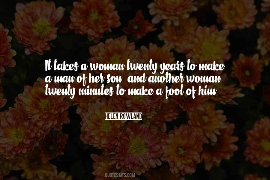 Man To Woman Quotes #291595
