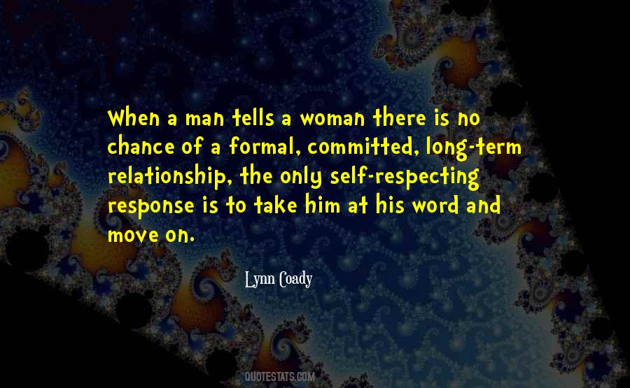 Man To Woman Quotes #72212