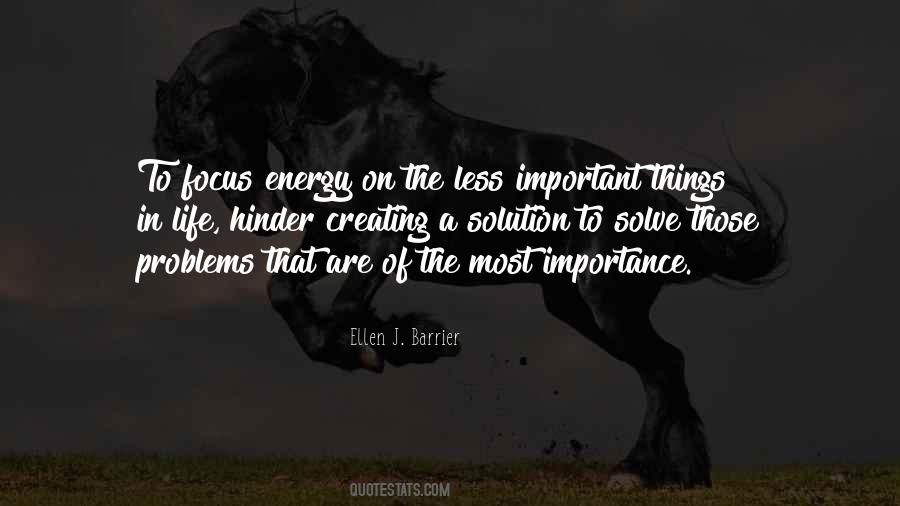Most Important In Life Quotes #1270116