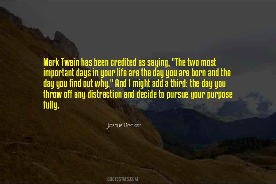 Most Important In Life Quotes #1396763