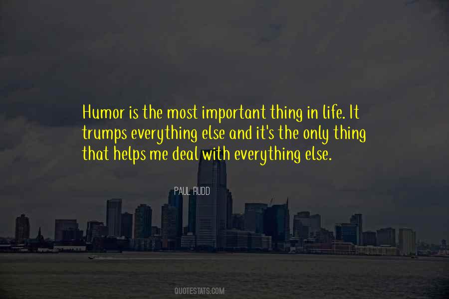 Most Important In Life Quotes #173991