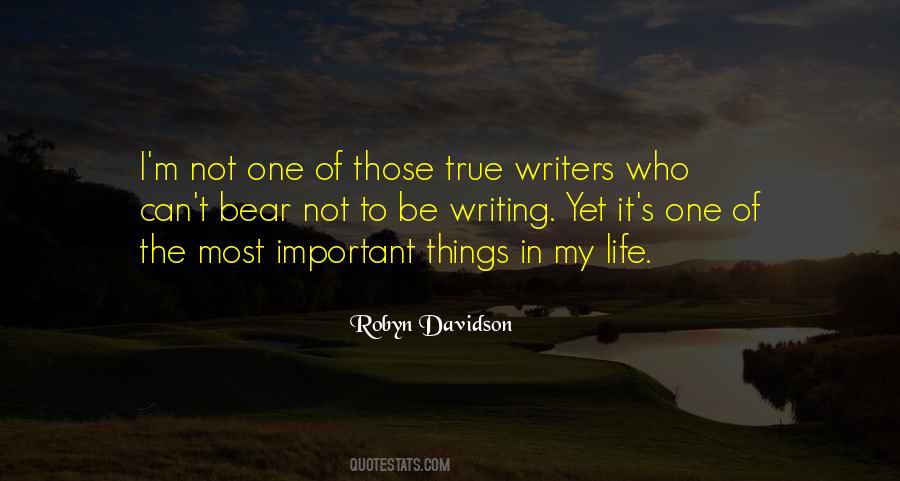 Most Important In Life Quotes #628525
