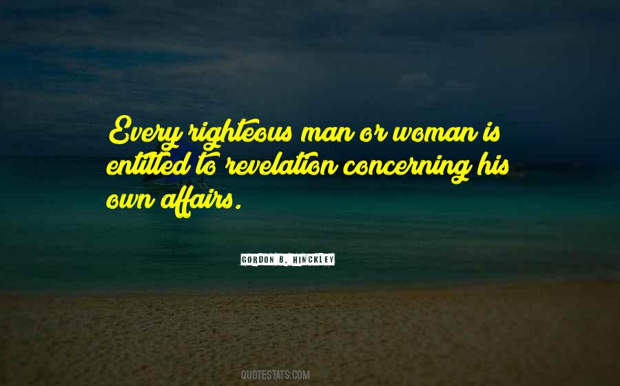 Man To His Woman Quotes #299988