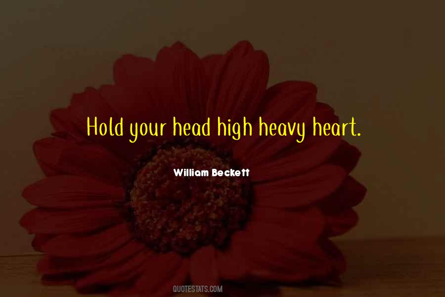 Quotes About Heavy Heart #1248114