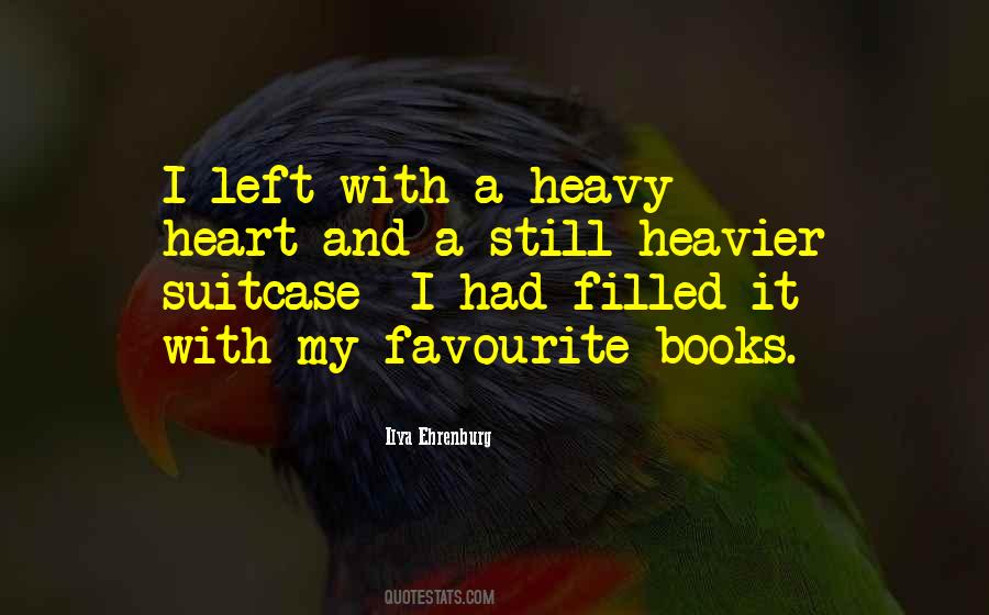 Quotes About Heavy Heart #1791706