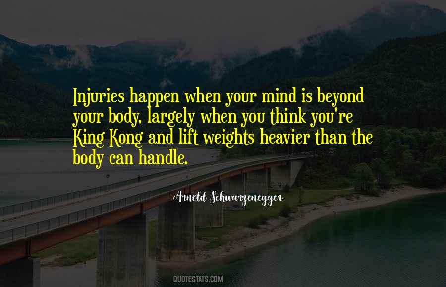 Quotes About Heavier #584935