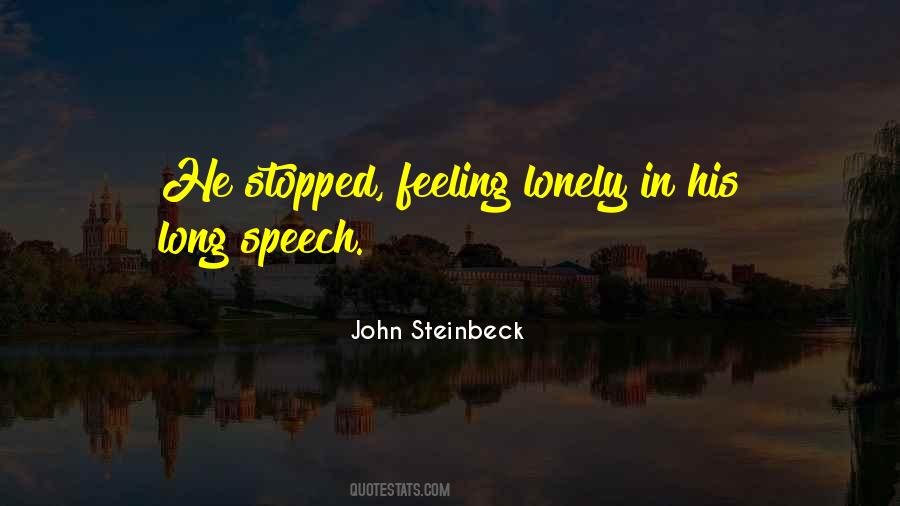 Feeling Loneliness Quotes #1778354