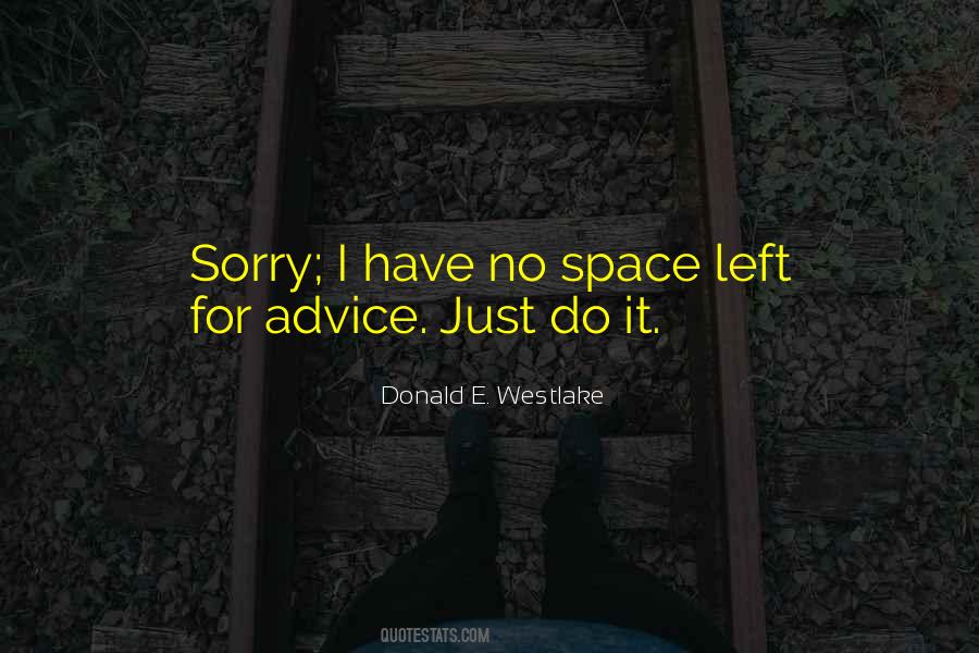 Space Left Quotes #1040809