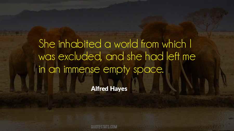Space Left Quotes #1068859