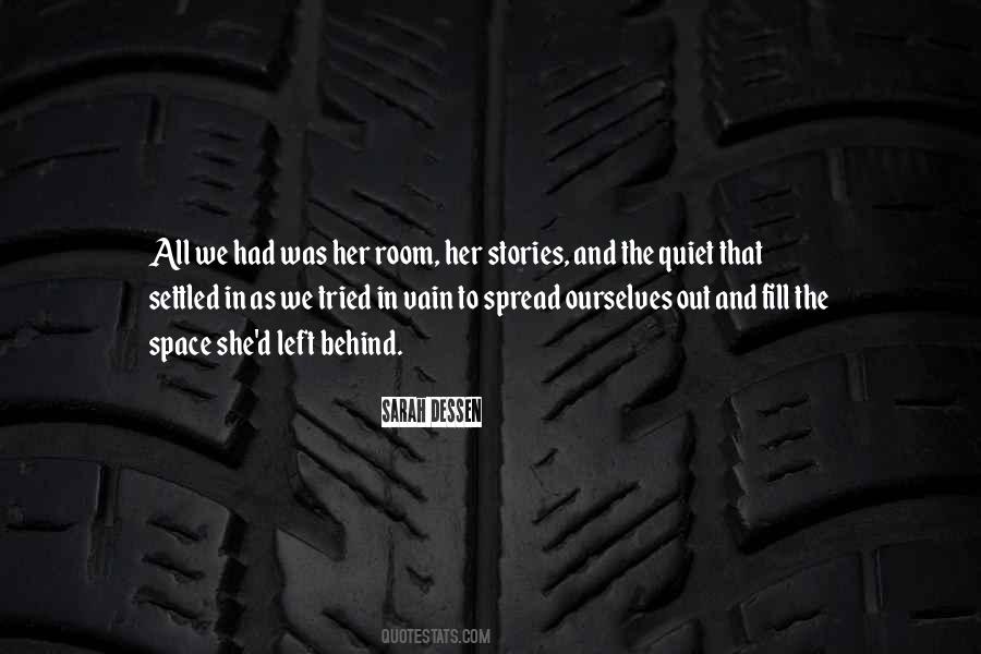 Space Left Quotes #287604