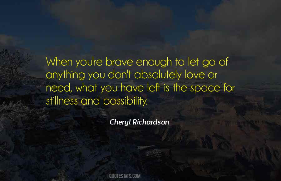 Space Left Quotes #559175
