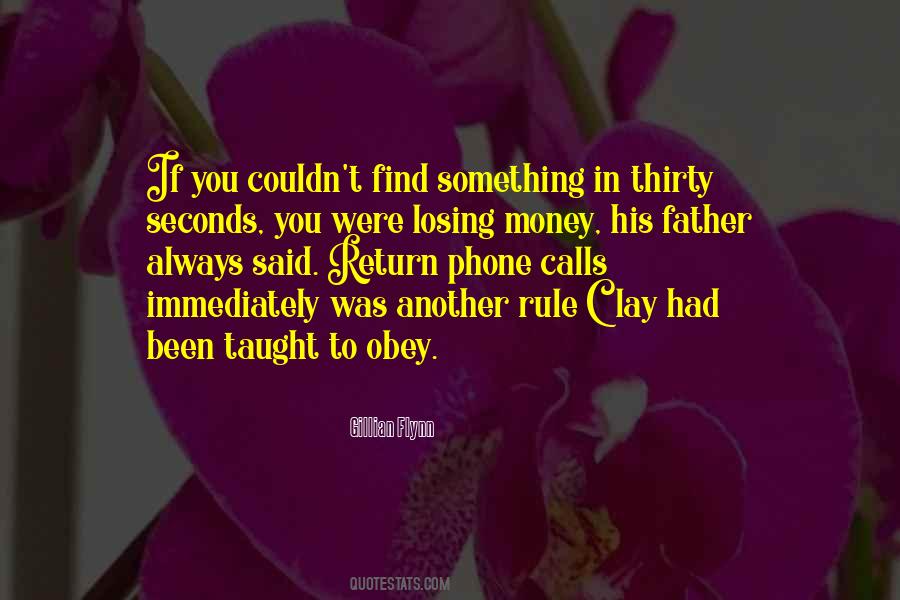 Return Money Quotes #1151992
