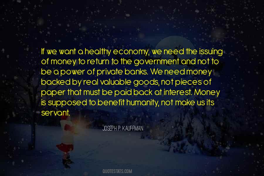 Return Money Quotes #118088