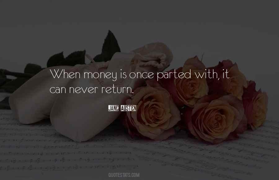 Return Money Quotes #895969
