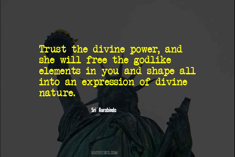 Trust In Nature Quotes #426036