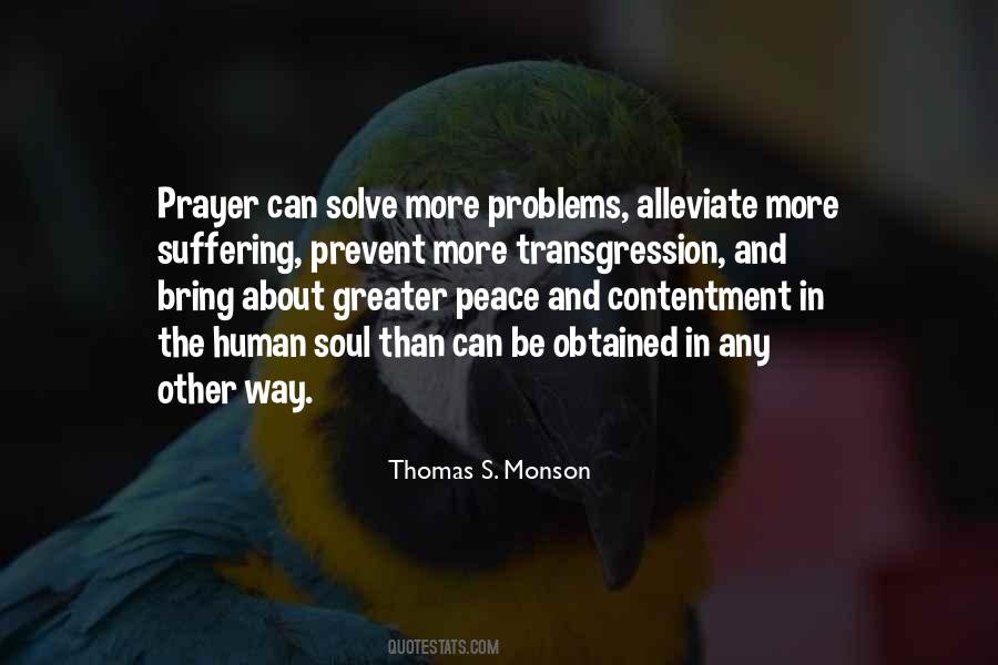 Peace And Prayer Quotes #1229387