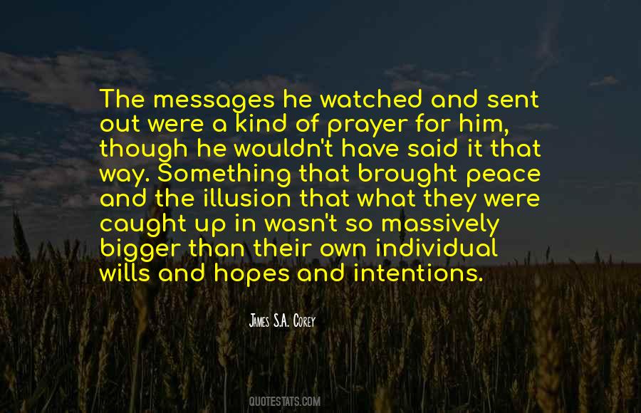 Peace And Prayer Quotes #160990