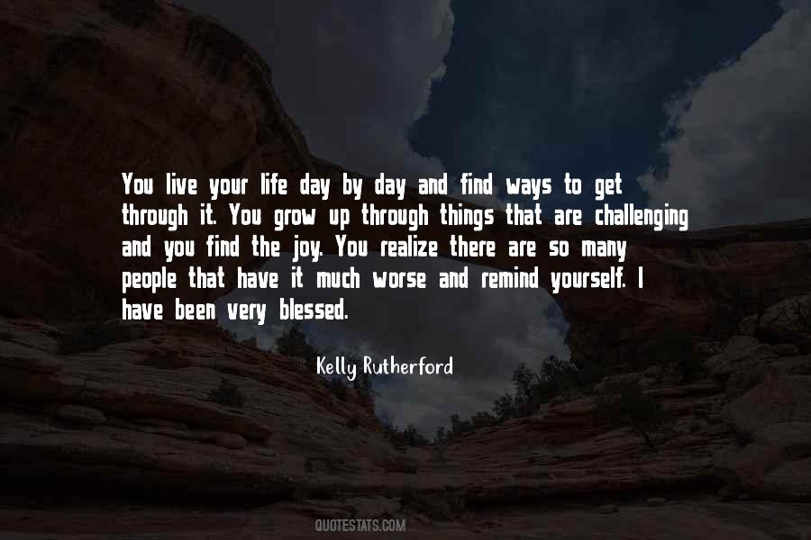 Realize How Blessed You Are Quotes #1673650