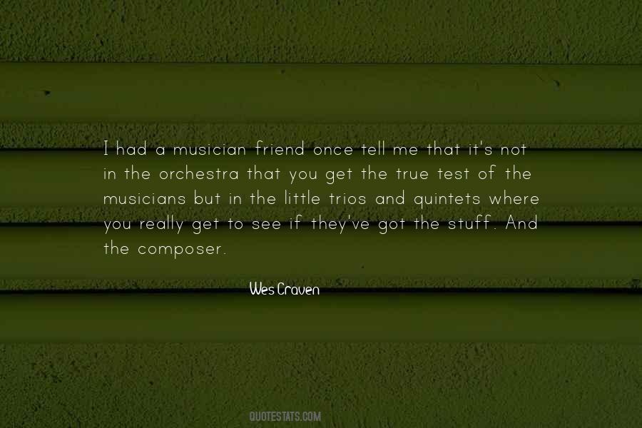 Musician Friend Quotes #1176934