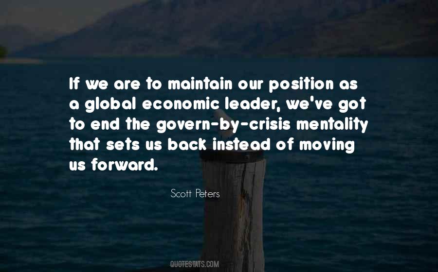 We Are Moving Forward Quotes #1203914