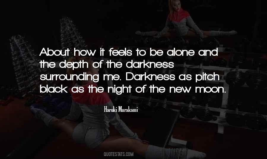 Moon Alone Quotes #1648733