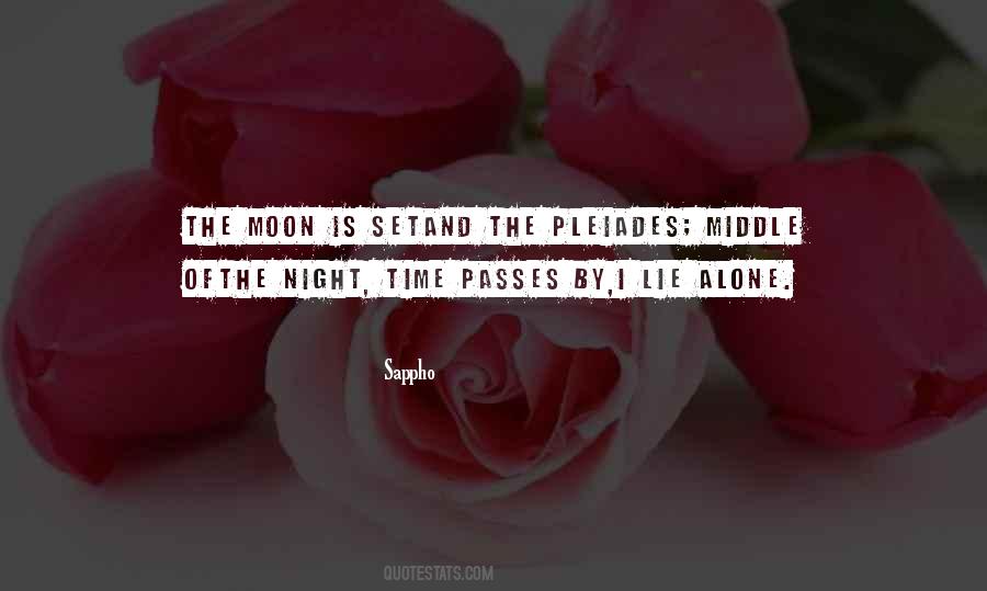 Moon Alone Quotes #598961