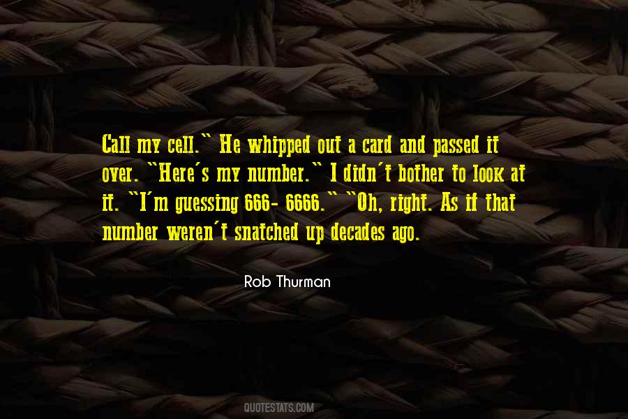 Cell Number Quotes #1658433