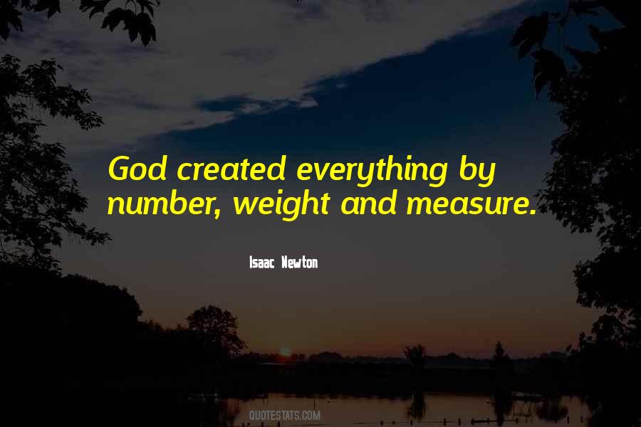 God Created Everything Quotes #1670886