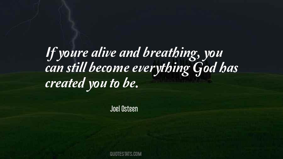 God Created Everything Quotes #993395