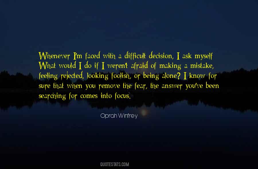 Feeling Of Being Alone Quotes #486159