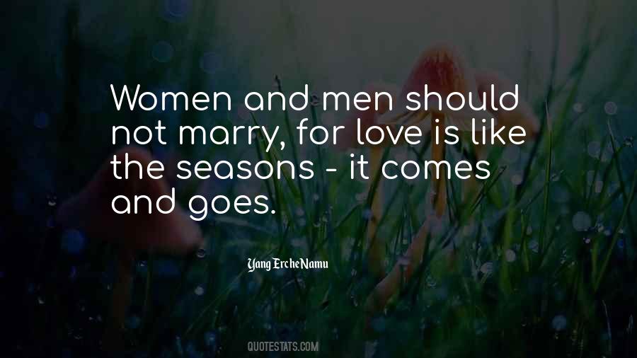 Men And Women Love Quotes #520225