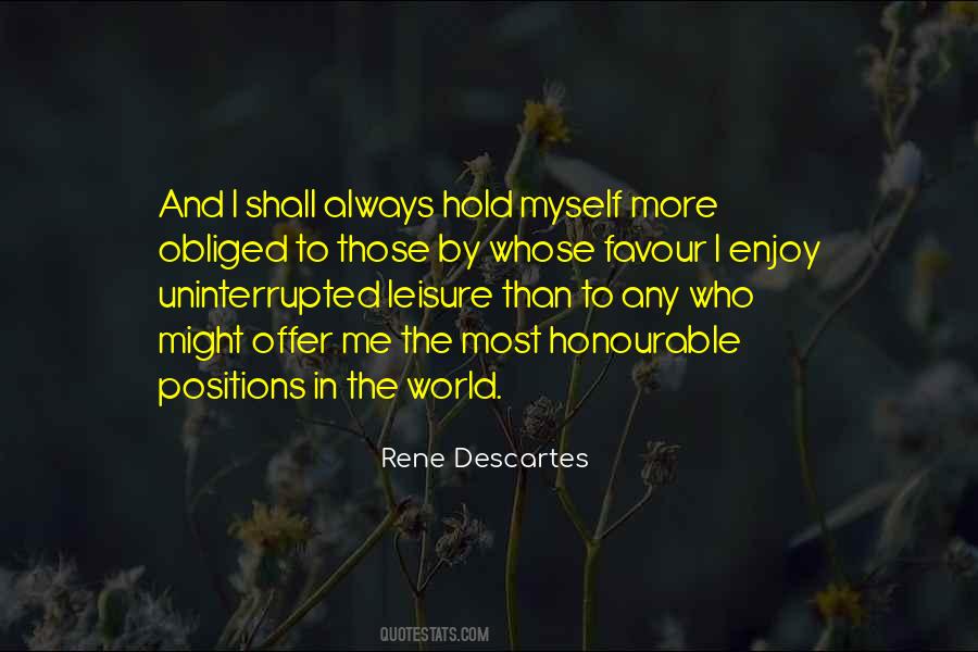 Leisure Life Quotes #116753