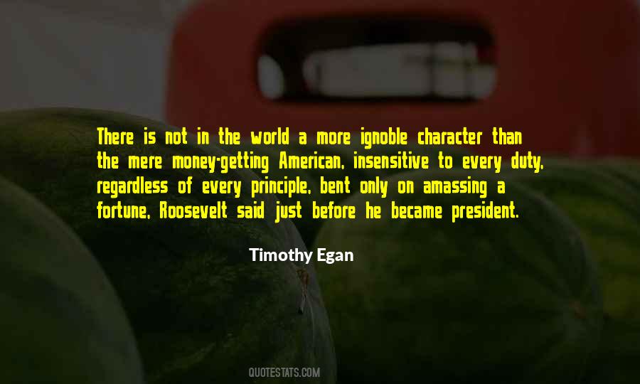 Money Character Quotes #1068415