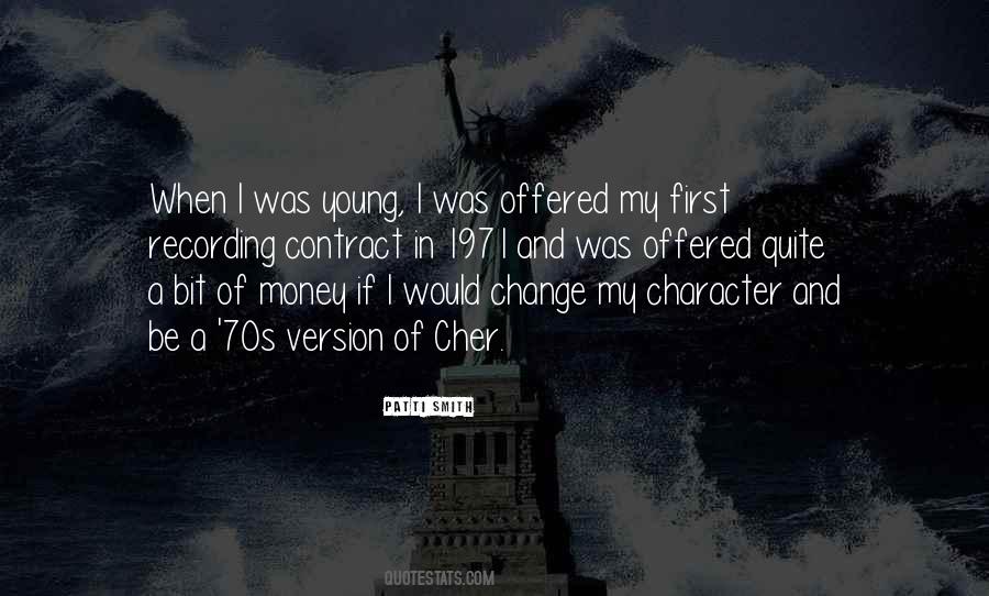 Money Character Quotes #1275870