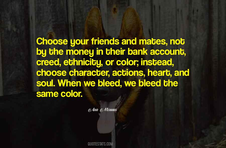 Money Character Quotes #1617427