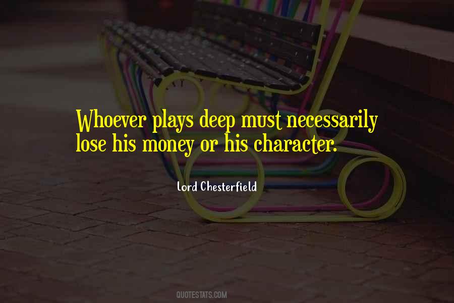 Money Character Quotes #939717