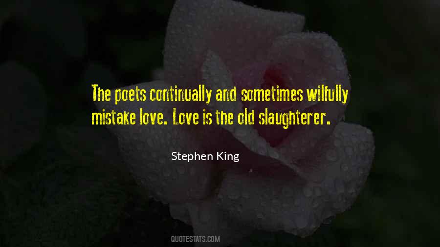 Mistake Love Quotes #1110327