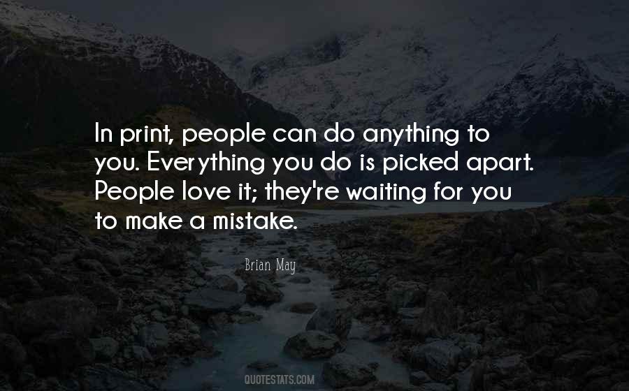 Mistake Love Quotes #470590