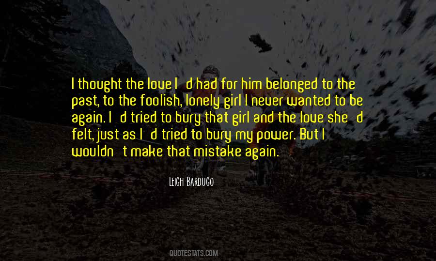 Mistake Love Quotes #610033